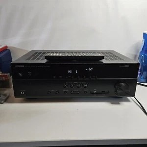 Yamaha RX-V377 Natural Sound AV HDMI Stereo Receiver Bundle W/remote Works - Picture 1 of 7