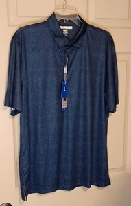 POLO DE GOLF REG NORMAN Play Dri homme grand bleu neuf avec étiquette - Photo 1/2