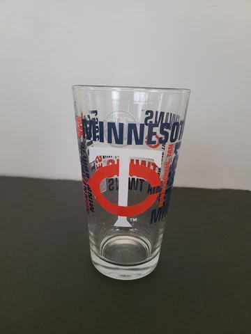 MLB Minnesota Twins 16oz Glass Cover