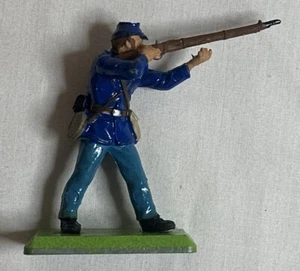 De colección 1971 Britains LTD Detalle Guerra Civil Americana Tiro Unión Soldado - Imagen 1 de 2