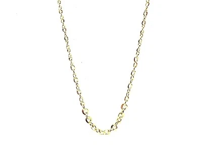 18K Gelbgold Halskette für Damen - Italienisches Design - Tolles Geschenk - Bild 1 von 4