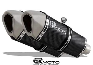 Exhaust for Honda CBR1100XX Blackbird 4-2 1997-2007 GRmoto Muffler Carbon - Picture 1 of 3