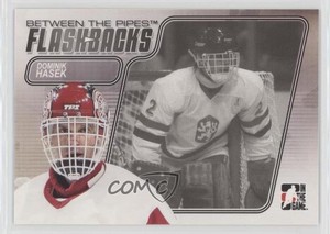 2007-08 ITG Between the Pipes Flashbacks Dominik Hasek #FB-02 HOF