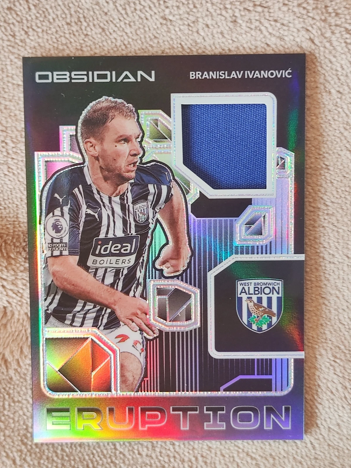 2020-21 Obsidian Branislav Ivanovic Player-Worn Material 19/149