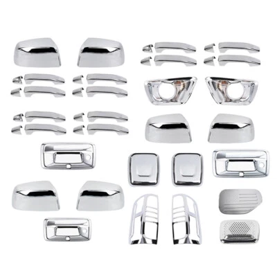 Chrome Full Decor Bezel Trim Cover Accessories For Chevy Colorado/GMC CANYON 14+ - Изображение 1 из 4