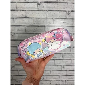 BN Little Twin Stars Pencil Case Pouch Sanrio Japan Pastel - Picture 1 of 5