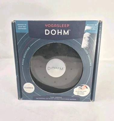 YogaSleep Dohm - Máquina de Sonido Ruido Blanco Negro - Nuevo Sellado - Ver Desc. Foto 1 de 4