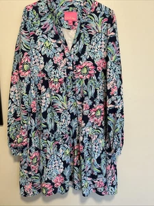 Vestido LILLY PULITZER Winona PINEAPPLE PARADISE Talla Pequeña - Imagen 1 de 7