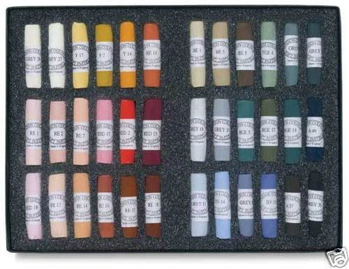 Unison Artists Soft Pastel Box Set - 36 Portrait Colours - Image 1 of 1