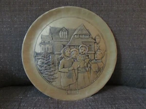 Wendell August handgefertigte Bronze Karoler Platte 8 Zoll limitierte Auflage - Bild 1 von 3