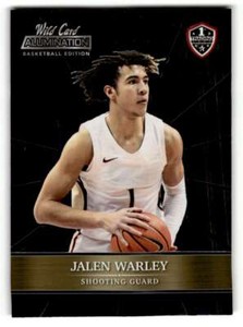 2022 Wild Card Alumination #ABC-33 Jalen Warley     Basketball Cards NM ID:62446