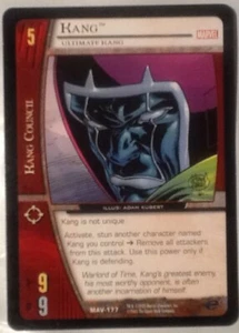 Marvel The Avengers VS System CCG Kang Ultimate MAV-177 Card MINT Upper Deck - Picture 1 of 2