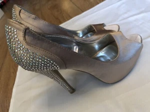 ladies stiletto shoes size 6 - Picture 1 of 6