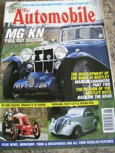 THE AUTOMOBILE MAGAZINE JUN 2006 MG KN AGATHA RENAULT TOPOLINO FIAT BENTLEY BOYS - Picture 1 of 3