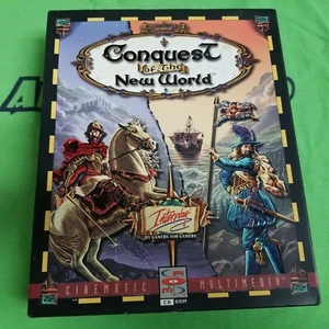 Conquest of the New World (PC, 1996) - Retail Box - PC Game - MS-DOS Version - Picture 1 of 4