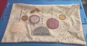NEW 2 x Dunelm 30 x 50cm Dandelion Stem Rose Elements Range Pillow Case - Picture 1 of 4