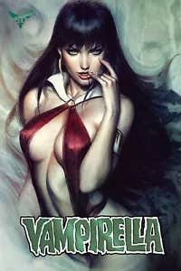 Vampirella #6 Dynamite 1:50 Green Foil Stanley Artgerm Lau Variant NM - Picture 1 of 1
