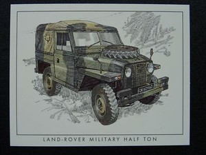 The Land Rover Series lI & llA LAND ROVER MILITARY HALF TON 1968 by Golden Era