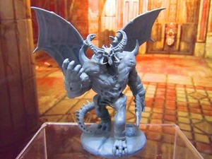 Hell Spawn Demon Winged Beast Horror Monster Mini Miniature 3D Printed Model - Picture 1 of 6