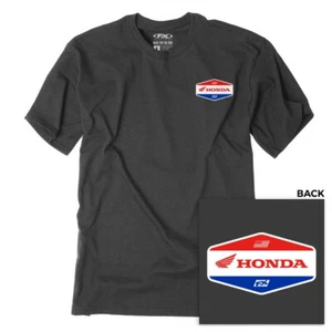 Factory Effex Honda Stadium T-Shirt Heather/Charcoal - Picture 1 of 1