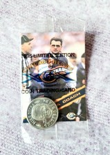 1995Super Bowl Chicago Bears 10th Anniversary Coin Trading Card Mike Ditka Coach