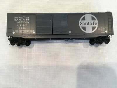 MICRO-TRAINS 34250 N-Gauge Steel Boxcar 50ft Double Door, Santa Fe ATSF 4336 - Image 1 of 2