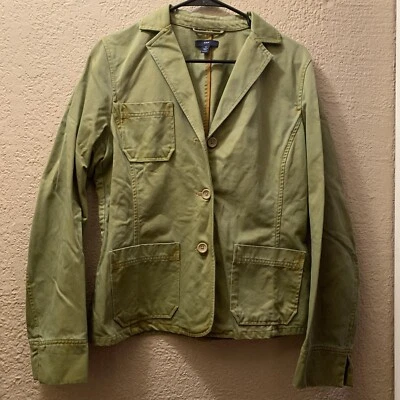Gap, Women’s,Vintage Button Down Jacket, Army green, Size M, Preowned  - Image 1 of 4