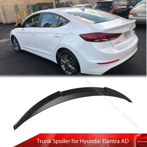 Fit For Hyundai Elantra AD 6th Sedan DTO V Style Wing Painted Rear Trunk Spoiler - Picture 1 of 6