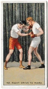 Carreras - 'The Science of Boxing Series (Black Cat)' (1914) - Right Drive to... - Picture 1 of 2