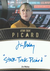 2024 Star Trek Picard Season 2 3 Jin Maley Autograph Inscription Kova Rin Esmar - Picture 1 of 1