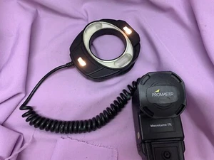 Promaster Macrolume TTL Flash! Works Great! Ships Free! - Picture 1 of 13