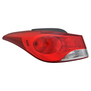 Outer Tail Light Fits 11-13 Hyundai Elantra CAPA Left Side Korean Built Halogen - Picture 1 of 5