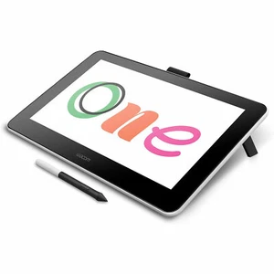 Tablet de dibujo digital Wacom Wacom One con pantalla, pantalla de gráficos de 13,3" para arte - Imagen 1 de 7