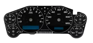07 - 11 GM Truck SUV Instrument Cluster OE Style Gauge Face Applique Overlay - Picture 1 of 1