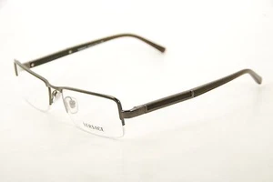 Nuovi Autentici Occhiali Versace Mod 1147 1129 Marroni 54mm Montatura RX Italia - Foto 1 di 12
