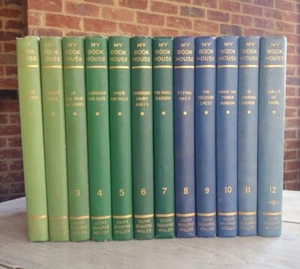 VINTAGE 1954 MY BOOK HOUSE Volumes 1-12 Olive Beaupre Miller COMPLETE SET of 12 - Picture 1 of 22