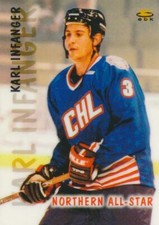 1998-99 ECHL Northern All-Stars #20 KARL INFANGER - Wheeling Nailers