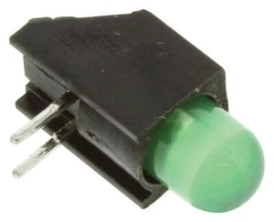 PCB Kreislauf Platte LED Indikator,T1/ 3/ 4mm/ 5mm,2.1V,10mA,Grün - 550-2207F - Bild 1 von 1