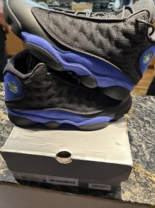 Air Jordan Retro 13 Black/blue Mens Sz 10.5 - Picture 1 of 7