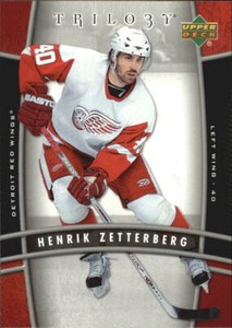 2006-07 Upper Deck Trilogy #36 Henrik Zetterberg - NM-MT