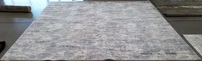 GREY / BLUE 11'-0" x 11'-0" Flaw in Rug, Reduced Price 1172784252 ALA705F-11SQ - Image 1 of 4