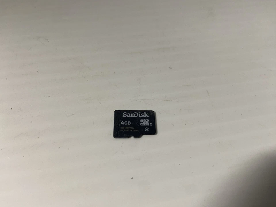 SanDisk 4GB SDHC MicroSD TransFlash  Flash Memory Card SD-04G - Image 1 of 2