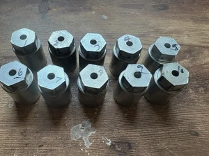 10pc OEM HONDA & ACURA 22mm McGard Master Wheel Lock Key COMPLETE Set (ALL 10!) - Picture 1 of 6