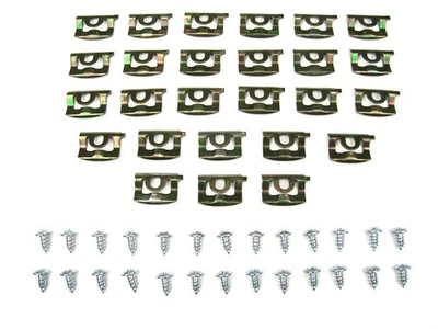 Kit de clip de moldura de ventana trasera Precision PCK-3847-68 1968-1969 Plymouth Barracuda Foto 1 de 2