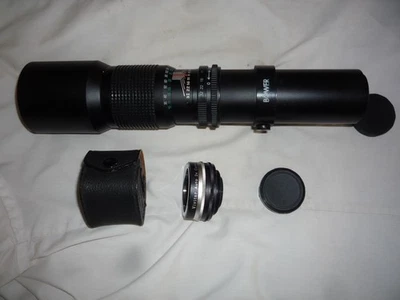 Bower 500mm F/8 Lens For SLR and Digital Cameras with 2X Converter M42 Mount - Image 1 of 4