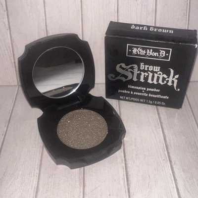 KVD Beauty KAT VON D Brow Struck 3D Eyebrow Dimension DARK BROWN NEW IN BOX - Image 1 of 3