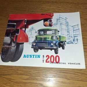 1958 CAR SALES BROCHURE*AUSTIN S&T 200 COMMERCIAL RANGE  12 PAGE MINT - Picture 1 of 3