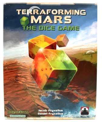 Terraforming Mars The DICE Game 2022 Kickstarter Version COMPLETE - PRISTINE - Image 1 of 3