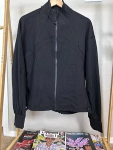NWT$148 Lululemon Relaxed Define Jacket Luon - BLK - Size 6 - Imagen 1 de 9