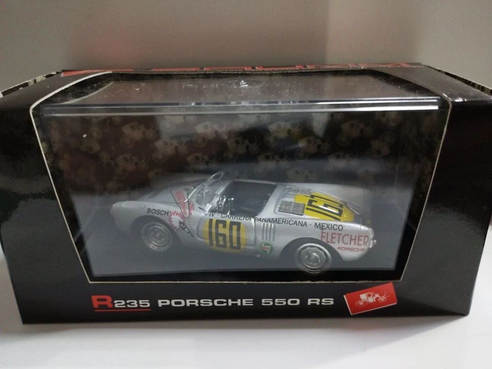 Brumm R235 Porsche 550 RS Carrera #160 Mexico 1953 Scala 1/43 - Immagine 1 di 1